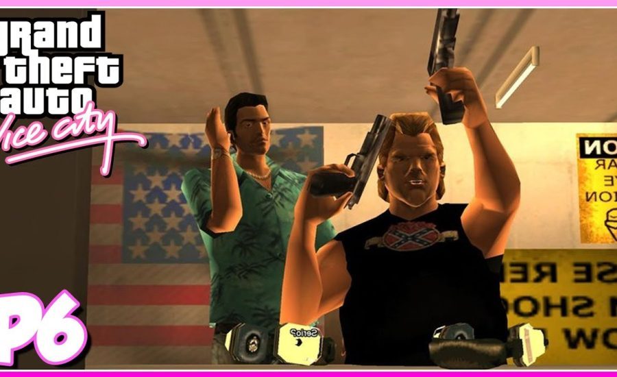 ITS A SHAKEDOWN! Grand Theft Auto Vice City Walkthrough Gameplay Part 6 (GTA Vice City)