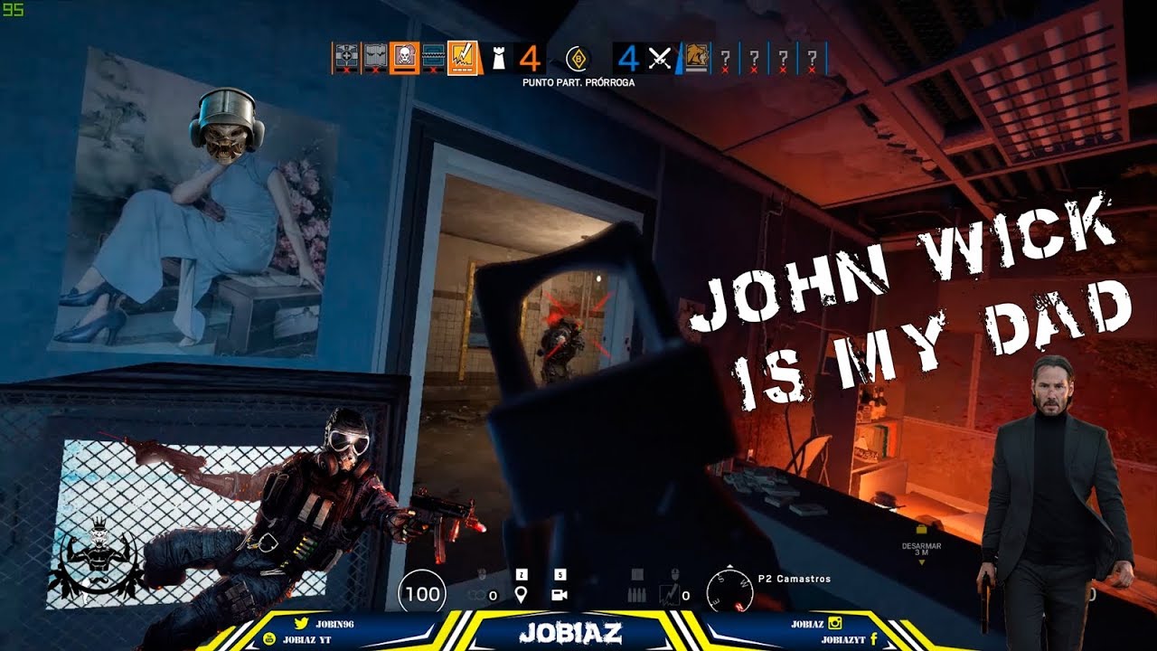 John Wick is my dad - Rainbow Six Siege Gameplay