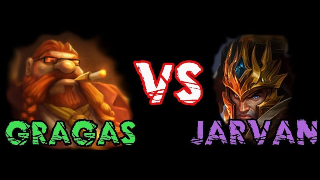 Just a Gragas and Jarvan passing by