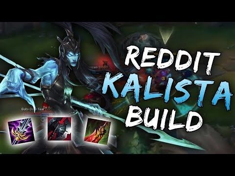 KALISTA GOD PLAY- League of Legends!! Wining momment...