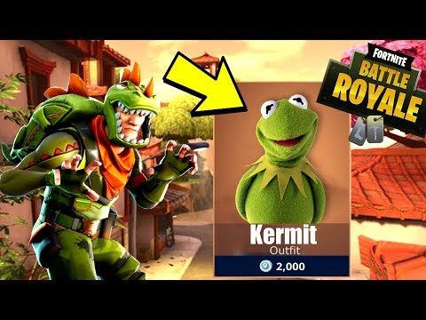 Kermit The Frog CHALLENGE In Fortnite! | Fortnite Battle Royale |