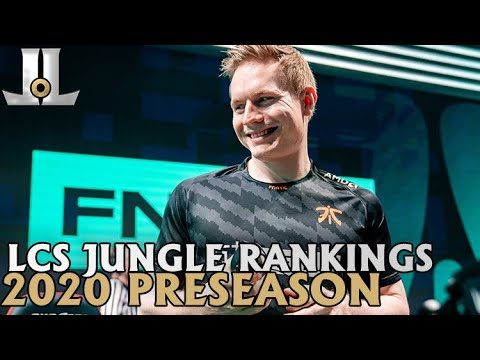 LCS Jungle Rankings: How Hard Will Broxah Smash? | 2020 LoL Preseason