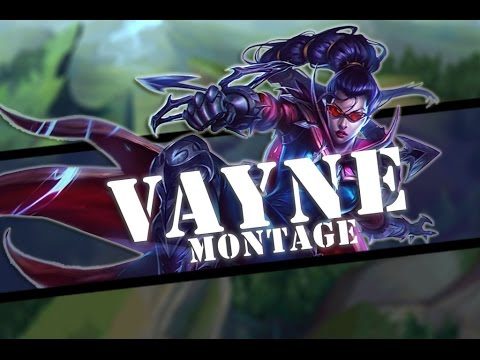 LEAGUE OF LEGENDS VAYNE PLAYS ft. spongebabu