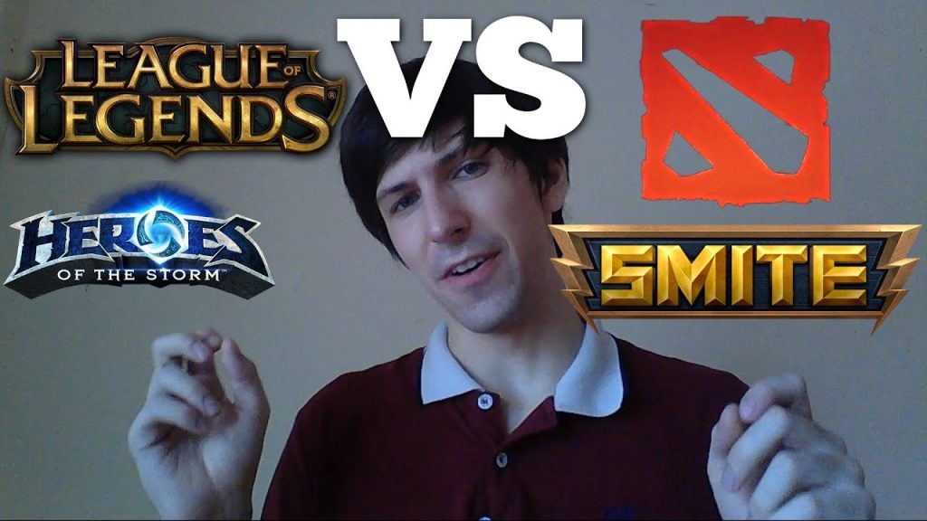 LOL vs HOTS vs DOTA 2 vs SMITE | 2017 Review