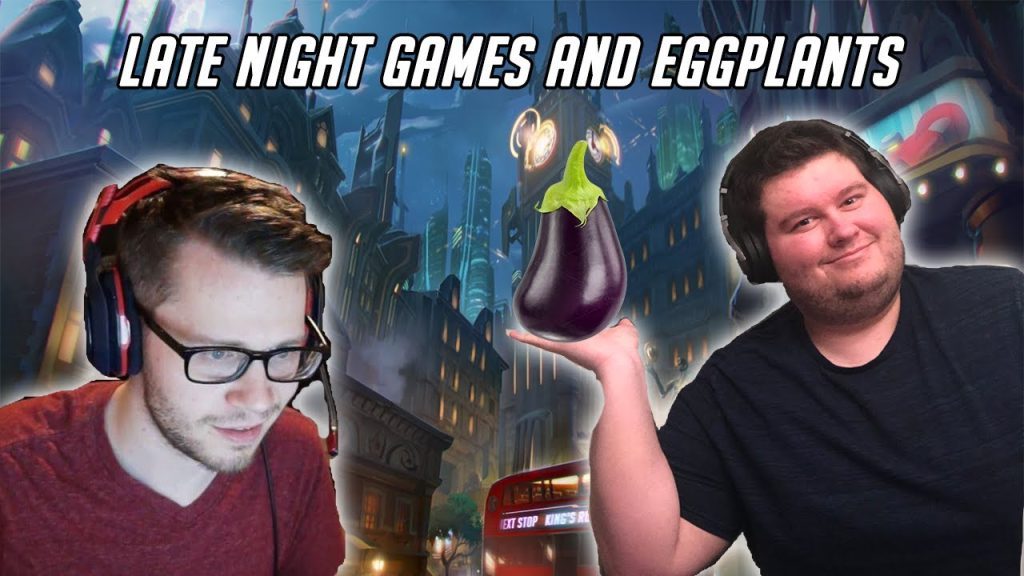 Late night games and talk of....eggplants?