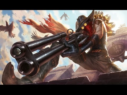 League Of Legends Gameplay #18 (High Noon Jhin ADC)