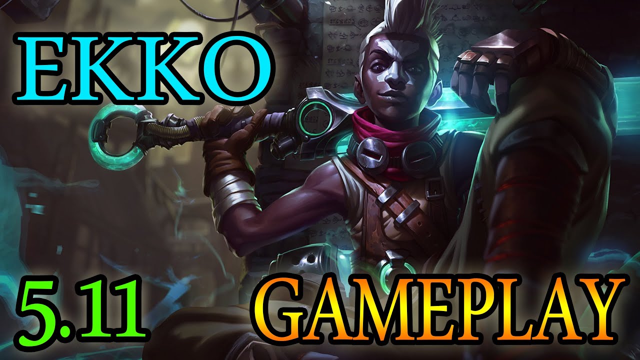 League of Legends - Ekko vs. Viktor - GAMEPLAY 5.11