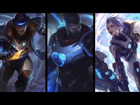 League of Legends - New Pulsefire skins (Twisted Fate, Riven & Shen) Teaser 2018