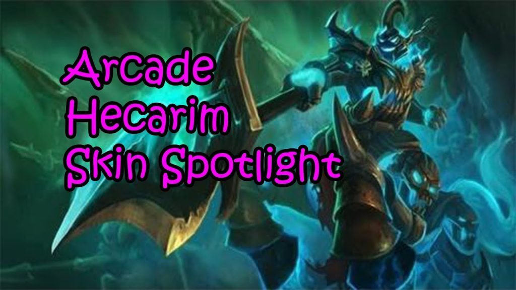 League of Legends Skin Spotlight - Arcade Hecarim (With Sound)