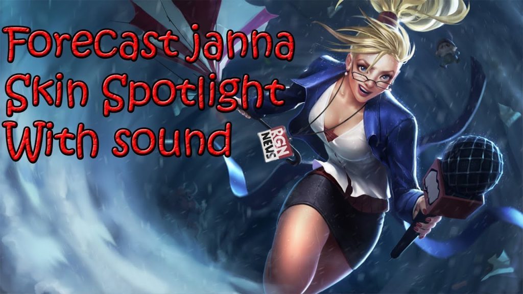 League of Legends Skin Spotlight - Forecast Janna (With Sound)