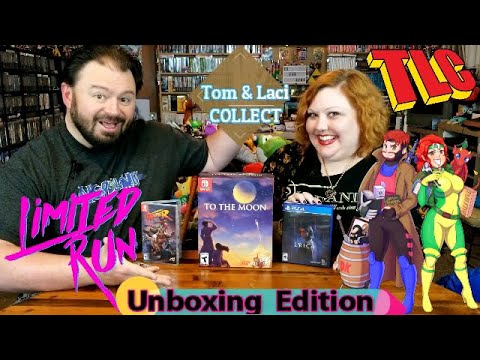 Limited Run Games Pickup & Collector's Edition Unboxing -- TLC Tom & Laci Collect