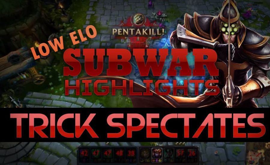 Low Elo Trick Spec + Subwar Highlights