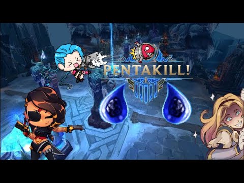 Lucky, Fails and PentaKill ARAM moments in League of Legends