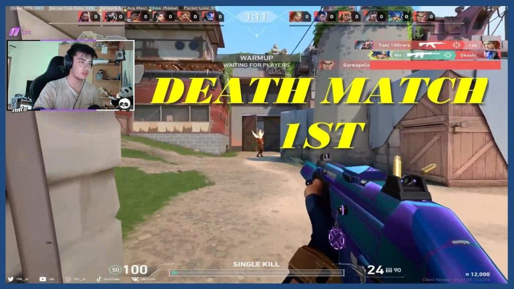M3C nAts PLAYS 1ST GAMEPLAY DEATH MATCH! VALORANT DEATH MATCH PROPLAYER 7