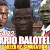 MARIO BALOTELLI CAREER SIMULATION!