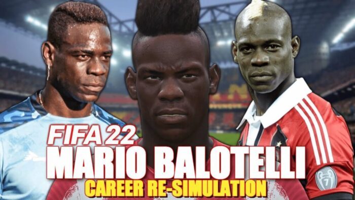 MARIO BALOTELLI CAREER RE-SIMULATION!! FIFA 22 Career Mode