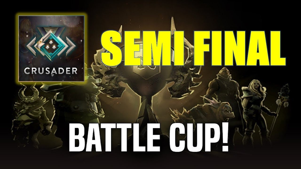 MMR 1600 Crusader BattleCup Semi Final WIN Dota2 Highlights