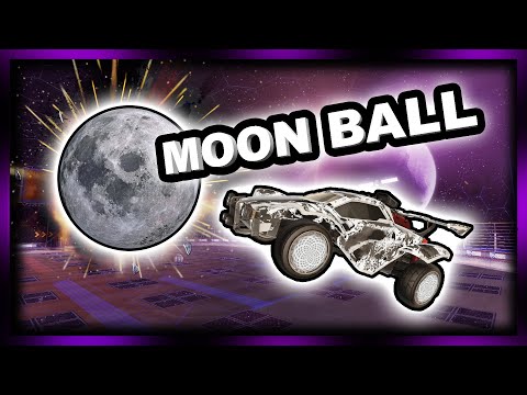 MOON BALL - Rocket League in Space!