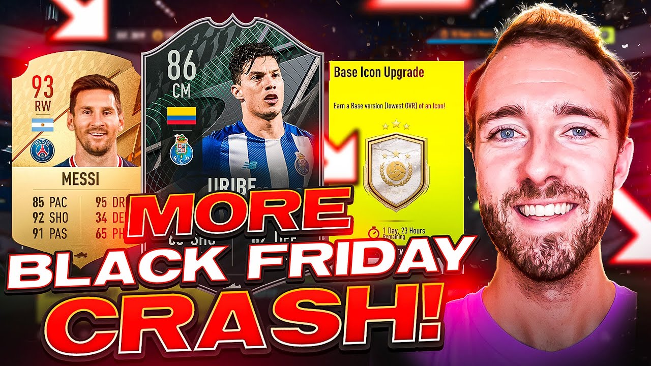 MORE BLACK FRIDAY MARKET CRASH! ANOTHER BASE ICON SBC TODAY? FIFA 22 Ultimate Team