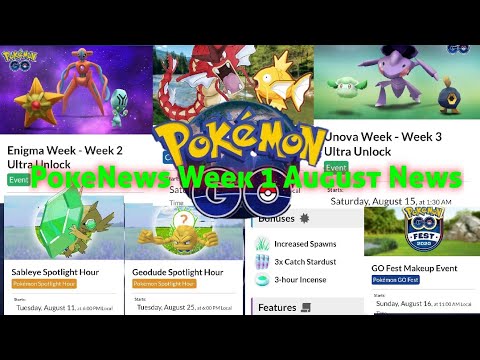 Magikarp Day | Deoxys Raid | Shiny Unown | Poke News Week 1 | Pokemon Go Hindi Update