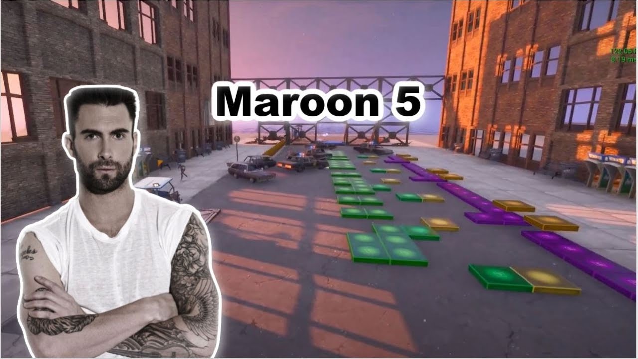 Maroon 5 - Payphone (Fortnite Music Blocks) Ft. Dehalfwit