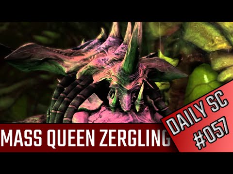 Mass queen, Zergling l Daily SC #057 l StarCraft 2: Legacy of the Void Ladder l Crank