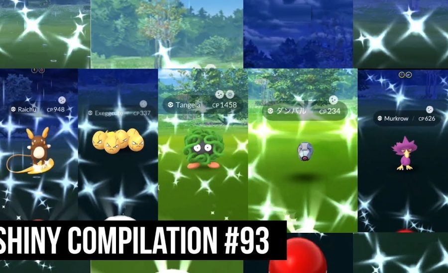 Mega Raid Challenge Shinies! - Pokemon GO Shiny Compilation #93