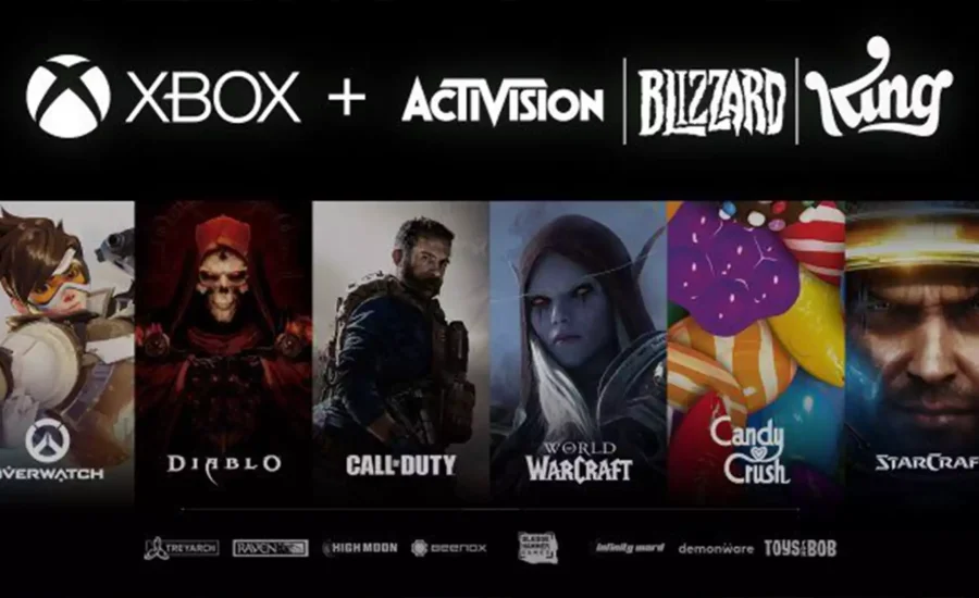 Microsoft Overwatch, Diablo and Call of Duty in Game Pass