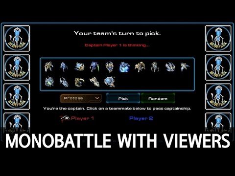 Monobattle with Viewers l StarCraft 2: Legacy of the Void l Crank