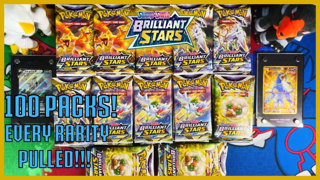 *My BEST Pack Opening EVER! [I Pulled It!]* 100 Packs Of Pokemon Brilliant Stars *All Rarities!*