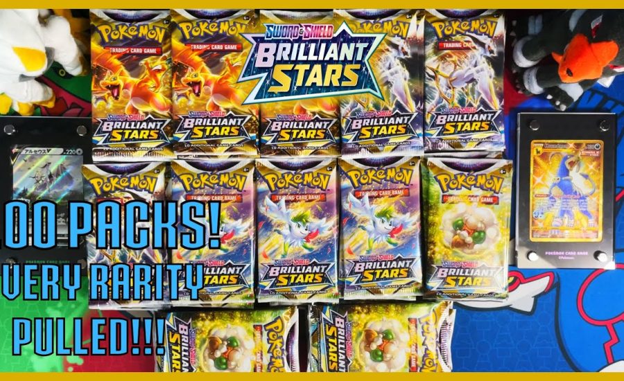 *My BEST Pack Opening EVER! [I Pulled It!]* 100 Packs Of Pokemon Brilliant Stars *All Rarities!*
