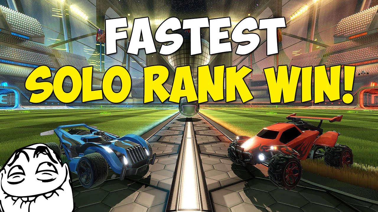 My Fastest Win EVER! ~ Rocket League Ranked