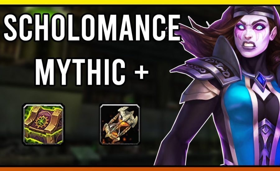 Mythic +20 Scholomance Classless WoW |Project Ascension|