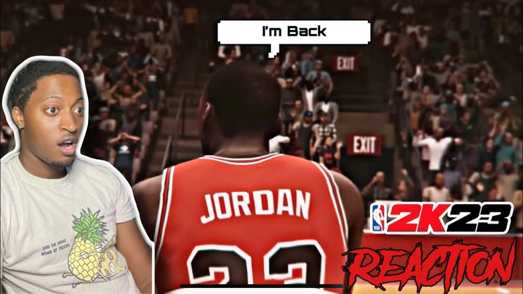 NBA 2K23 Michael Jordan Edition (REACTION!!)