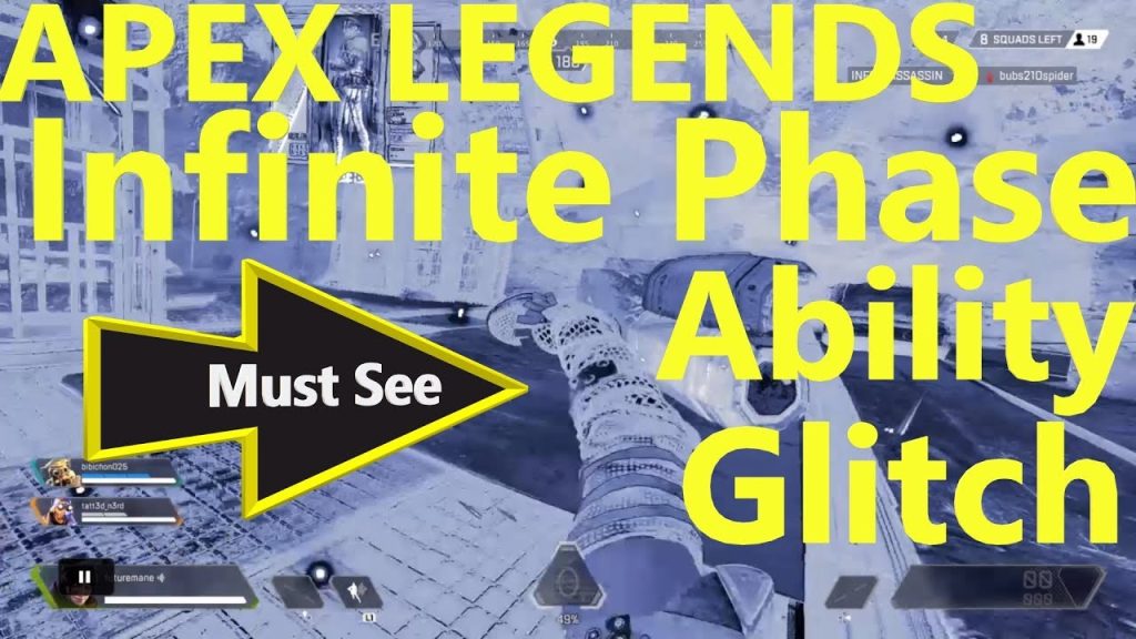 *NEW* APEX LEGENDS: INFINITE PHASE ABILITY GLITCH "HOW TO UNLIMITED PHASE GLITCH!"