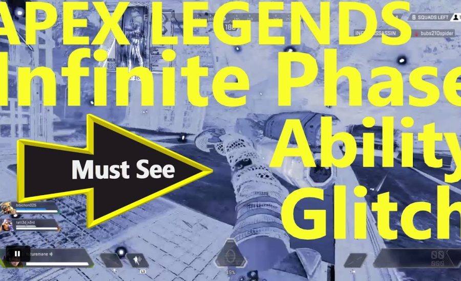 *NEW* APEX LEGENDS: INFINITE PHASE ABILITY GLITCH "HOW TO UNLIMITED PHASE GLITCH!"