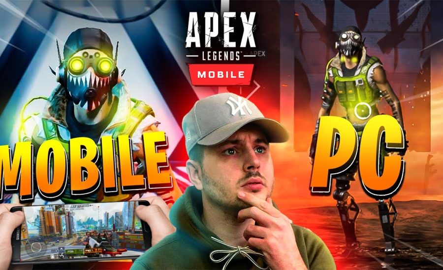 *NEW* Apex Legends Gameplay (MOBILE VS PC) | Legends, Weapons...