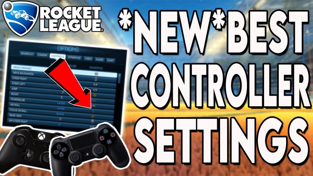 *NEW* BEST ROCKET LEAGUE SETTINGS | ULTIMATE Controller Keybinds Guide Ft. Baby Bonez