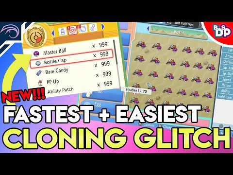 NEW GLITCH!! FASTEST WAY TO CLONE POKEMON & ITEMS in Brilliant Diamond and Shining Pearl