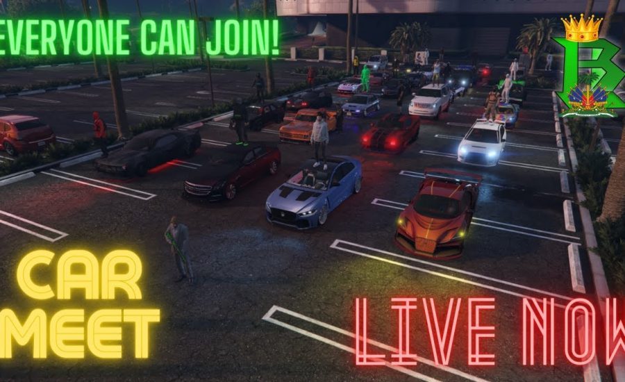 [NEW] GTA 5 CAR MEET & ROLEPLAY LIVE ps4/Ps5 BHL EVERYONE CAN JOIN!