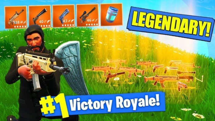 *NEW* LEGENDARY ONLY GUNS MODE In Fortnite Battle Royale!