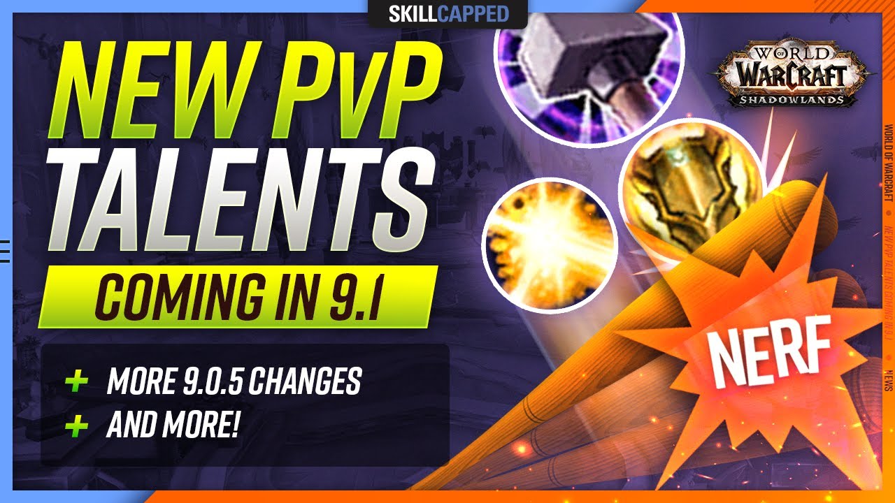 NEW PvP TALENTS COMING IN 9.1, PvP SCALING RETURNING + MORE!