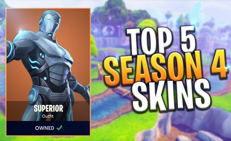 *NEW* SEASON 4 TOP 5 SUPERHERO SKINS (BATTLE PASS WISHLIST) - Fortnite: Battle Royale