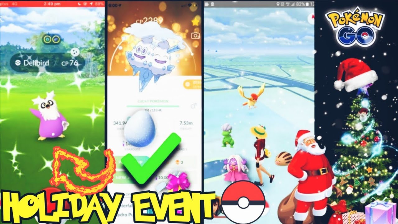 NEW SHINY POKEMON | NEW HOLIDAY EVENT IN POKEMON GO | BEST EVENT | POKEMON GO