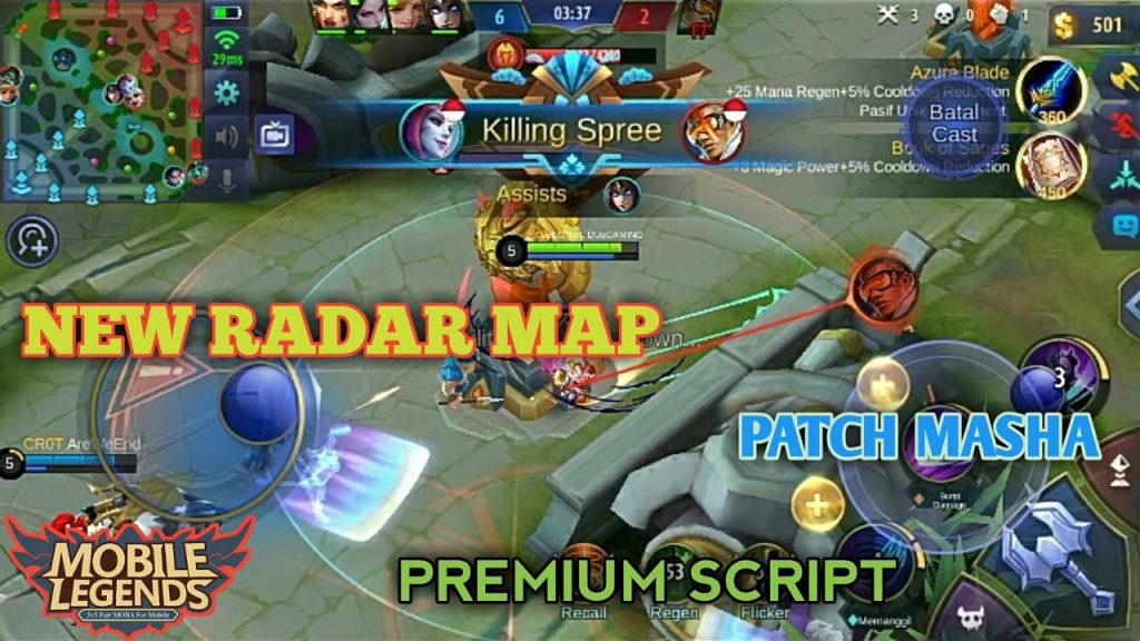 NEW!! UPDATE SCRIPT RADAR HACK MAP TERBARU PATCH MASHA SEASON 14 | MOBILE LEGENDS