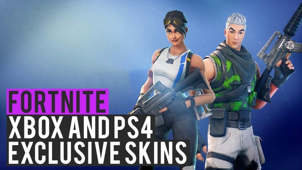 NEW Xbox and PS4 Exclusive Skins - Fortnite: Battle Royale