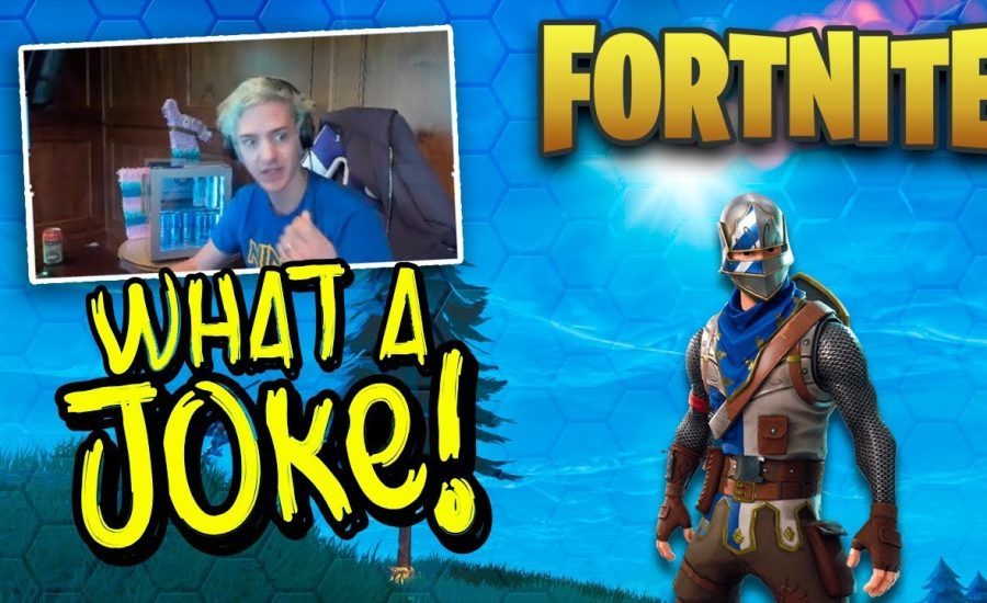 NINJA GETS ANGRY AFTER LOSING IN FORTNITE
