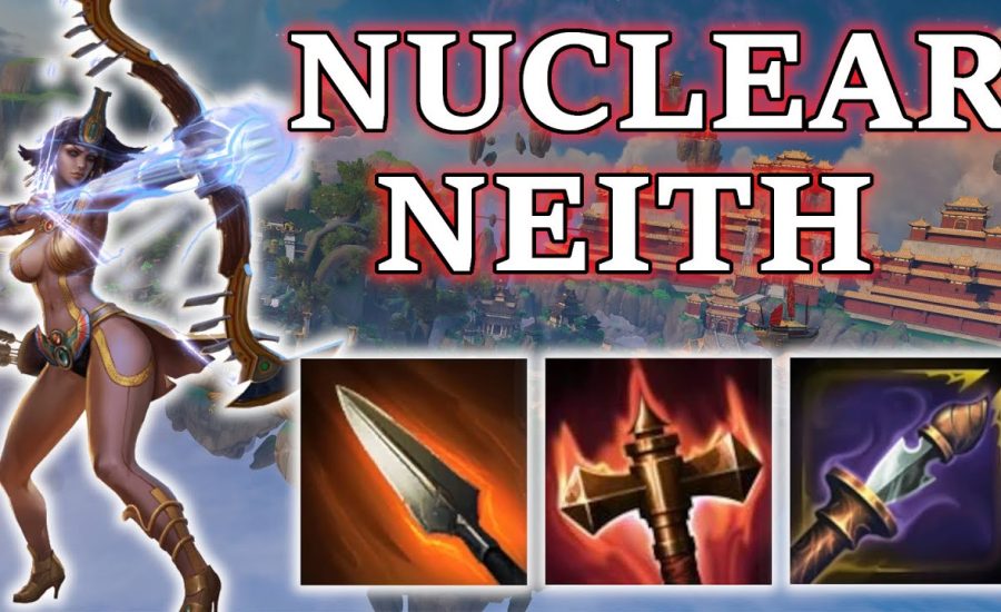 NUCLEAR NEITH BUILD EXPLODES EVERYTHING - Season 9 Masters Ranked 1v1 Duel - SMITE