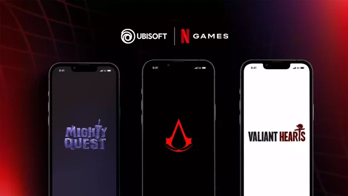 Netflix partners with Ubisoft to develop three mobile games exclusively for members worldwide starting in 2023