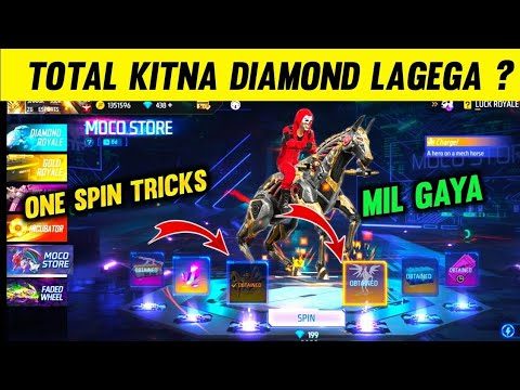 New Moco Store Event ! One Spin Trick | Free Fire New Event | Moco Store! Total Kitna Diamond Lagega